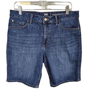 Lee Riders Mid Bermuda Shorts womens